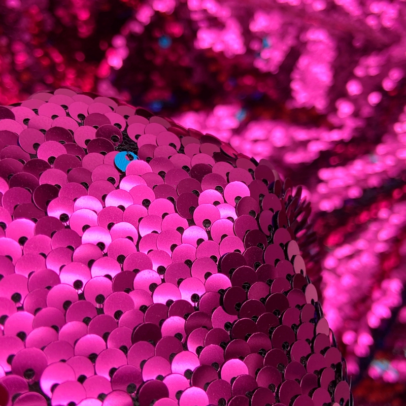 Shiny Embroidery Mesh Reversible Sequin Fabric Shiny Embroidery Mesh Reversible Sequin Fabric