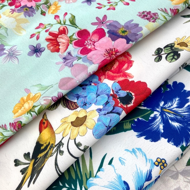 100% Polyester Woven Custom Digital Print Koshibo Fabric 100% Polyester Woven Custom Digital Print Koshibo Fabric