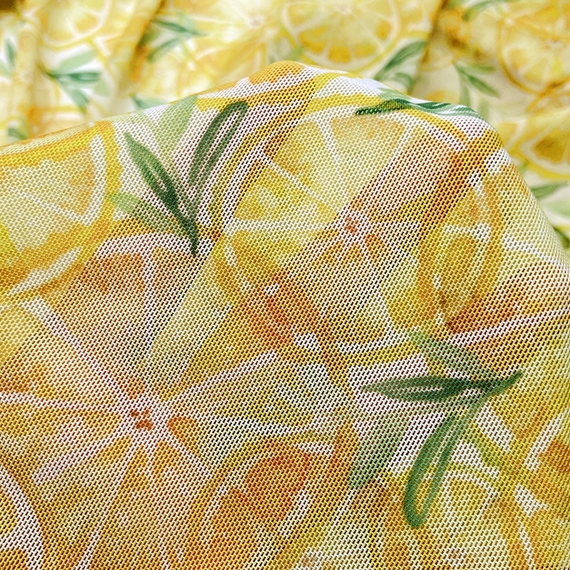 See Through 91% Polyester 9% Spandex Knit Digital Print Power Mesh Fabric See Through 91% Polyester 9% Spandex Knit Digital Print Power Mesh Fabric