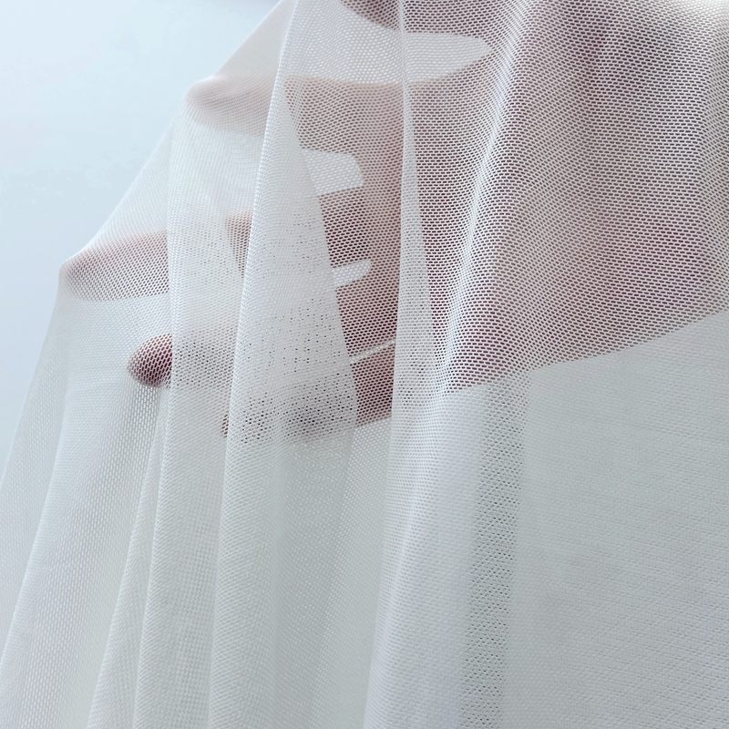 Breathable 95% Polyester 5% Spandex Knit Power Mesh Fabric