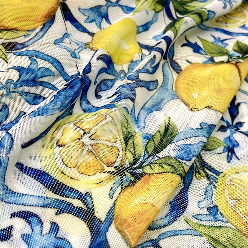 See Through 91% Polyester 9% Spandex Knit Digital Print Power Mesh Fabric See Through 91% Polyester 9% Spandex Knit Digital Print Power Mesh Fabric