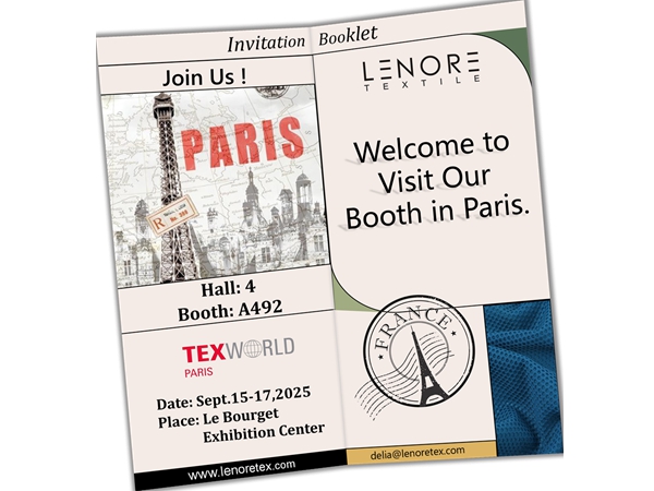 Hi there! You're cordially invited to our booth in Paris !