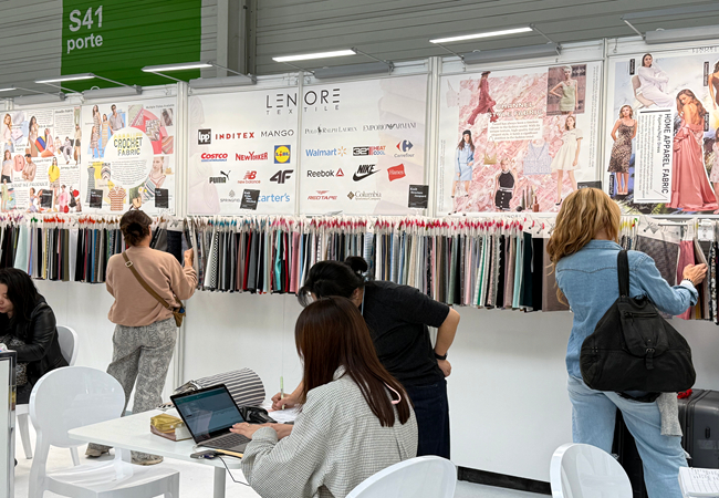 The Paris Texworld is in full swing. We sincerely invite you to visit our booth!