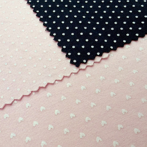 Custom 91% Rayon 9% Spandex Knit Pigment Print Single Jersey Fabric